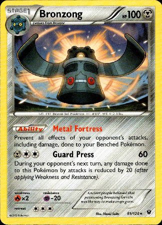Bronzong - 61/124 - Fates Collide - Card Cavern