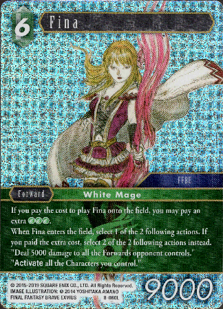 Fina - 8-060L - Opus VIII - Foil - Card Cavern