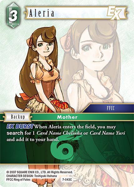 Aleria - 7-043C - Opus VII - Card Cavern
