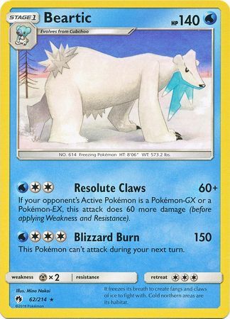 Beartic - 62/214 - Lost Thunder - Card Cavern