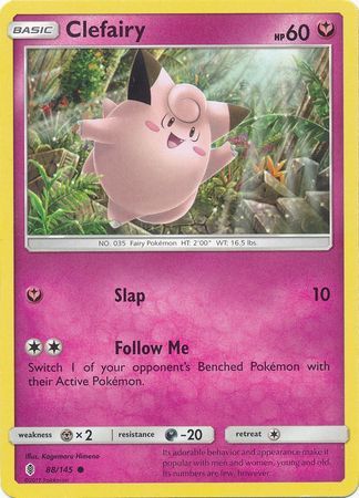 Clefairy - 88/145 - Guardians Rising - Card Cavern