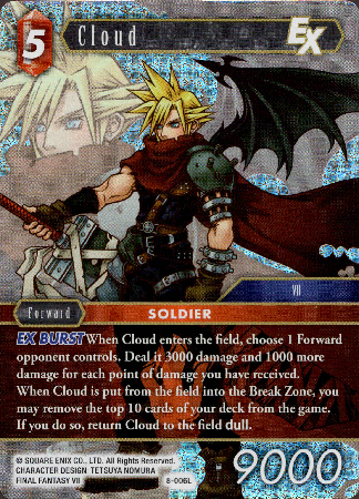 Cloud - 8-006L - Opus VIII - Foil - Card Cavern