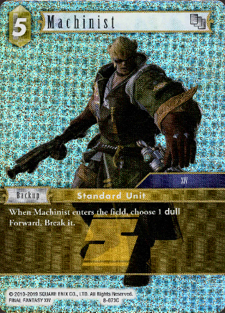 Machinist - 8-073C - Opus VIII - Foil - Card Cavern
