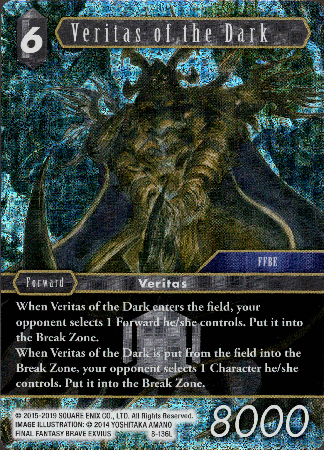 Veritas of the Dark - 8-136L - Opus VIII - Foil - Card Cavern