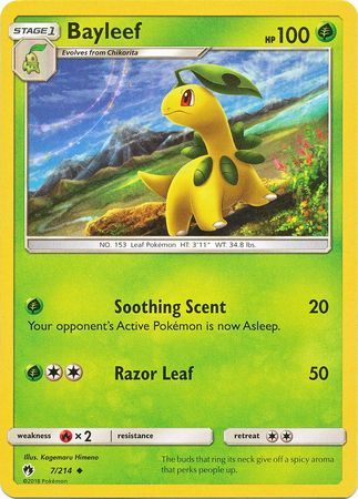 Bayleef - 7/214 - Lost Thunder - Card Cavern