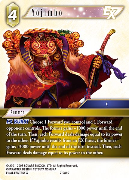 Yojimbo - 7-084C - Opus VII - Foil - Card Cavern