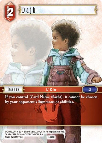 Dajh - 1-017R - Opus I - Card Cavern