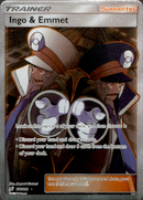 Ingo & Emmet Full Art - 176/181 - Team Up - Holo - Card Cavern