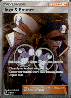 Ingo & Emmet Full Art - 176/181 - Team Up - Holo - Card Cavern