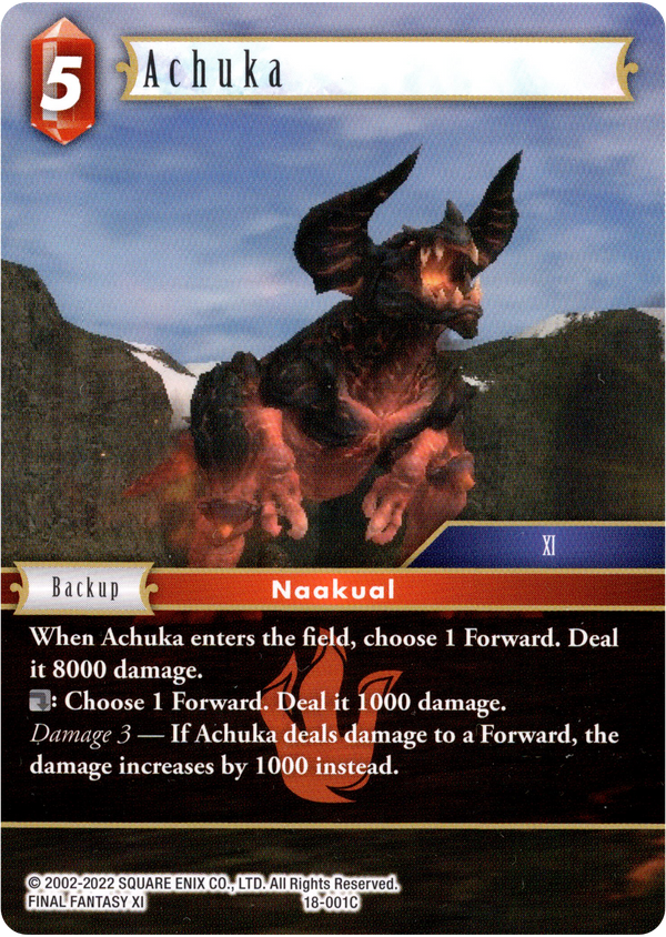 Achuka - 18-001C - Resurgence of Power - Card Cavern