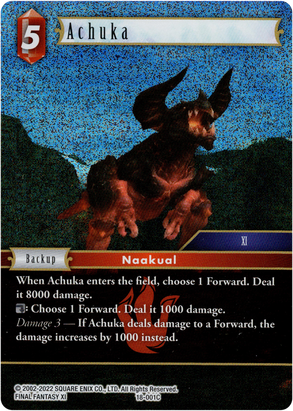 Achuka - 18-001C - Resurgence of Power - Foil - Card Cavern