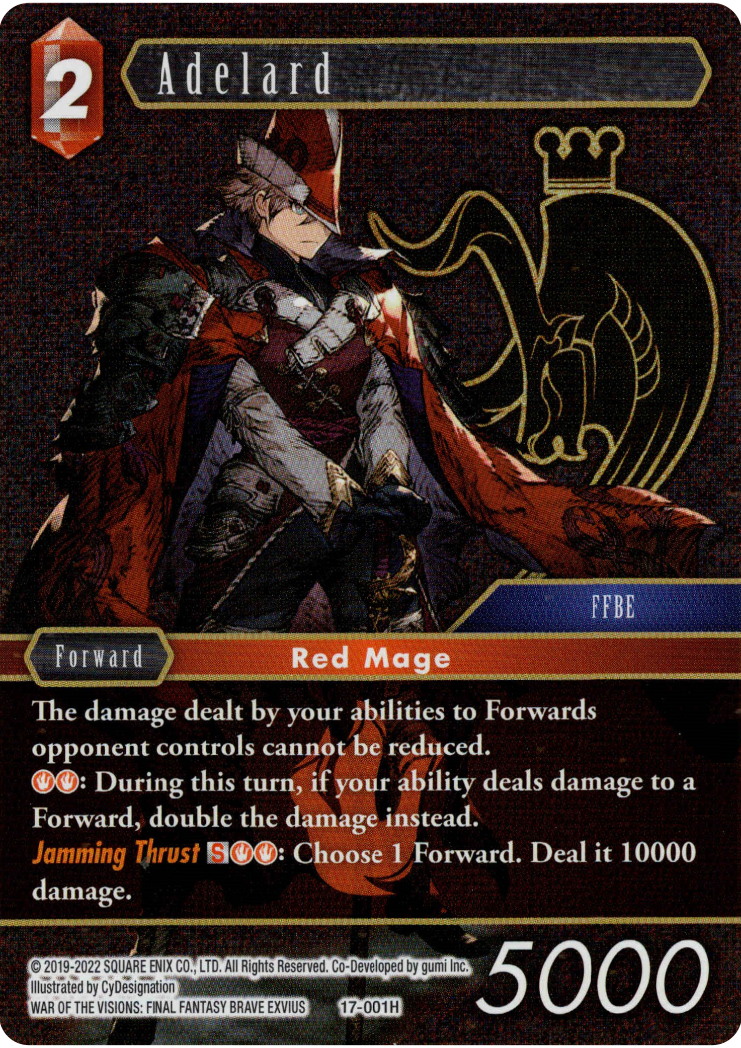 Adelard - 17-001H - Rebellion's Call - Foil - Card Cavern