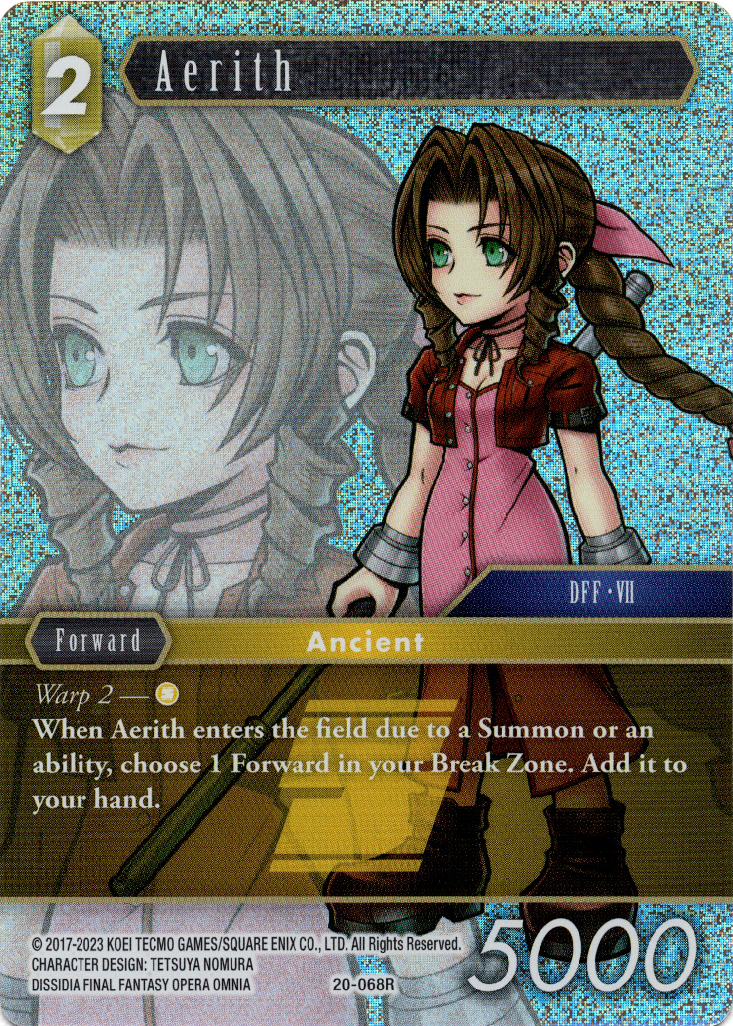 Aerith - 20-068R - Dawn of Heroes - Foil - Card Cavern