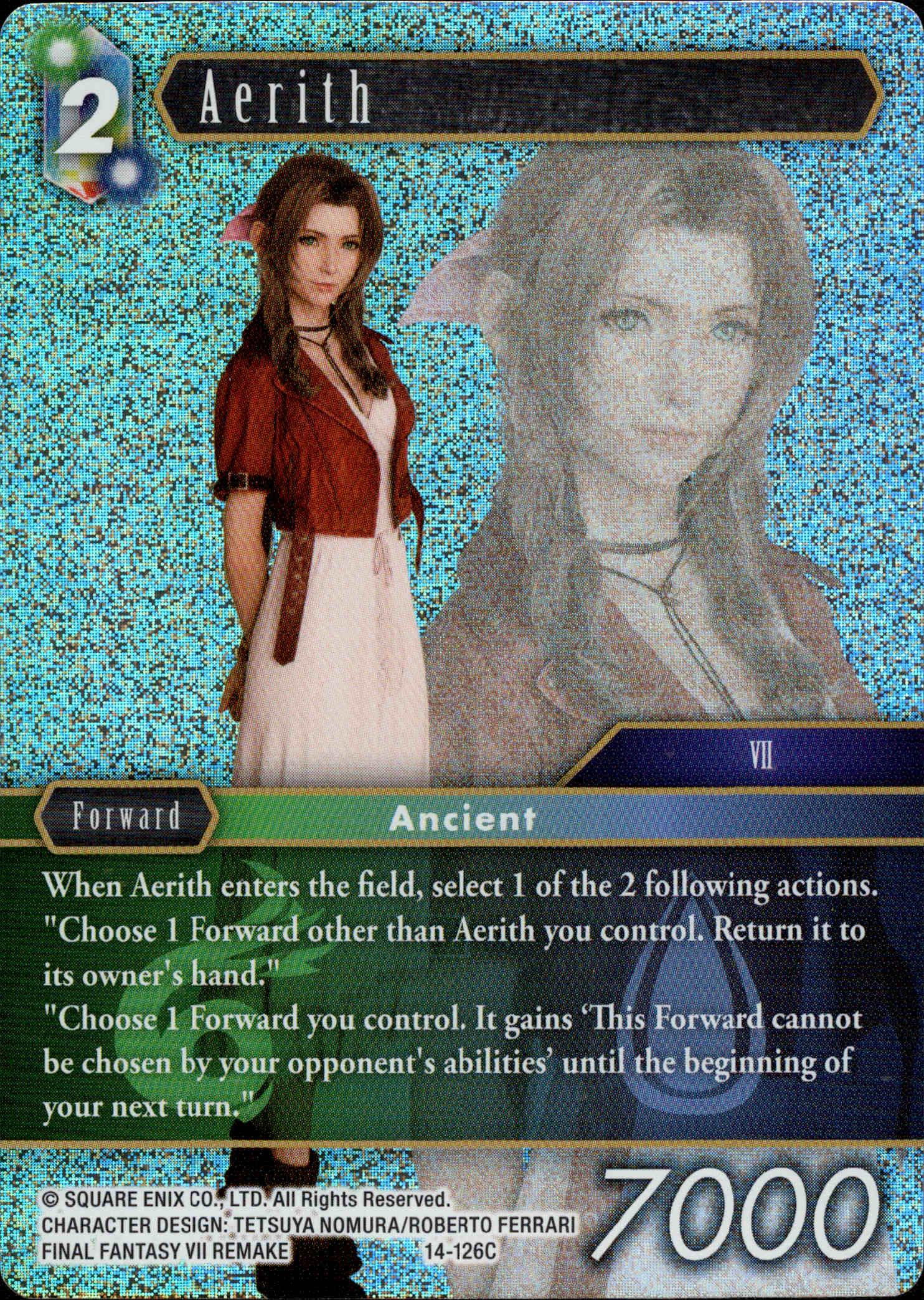 Aerith - 14-126C - Opus XIV - Foil - Card Cavern