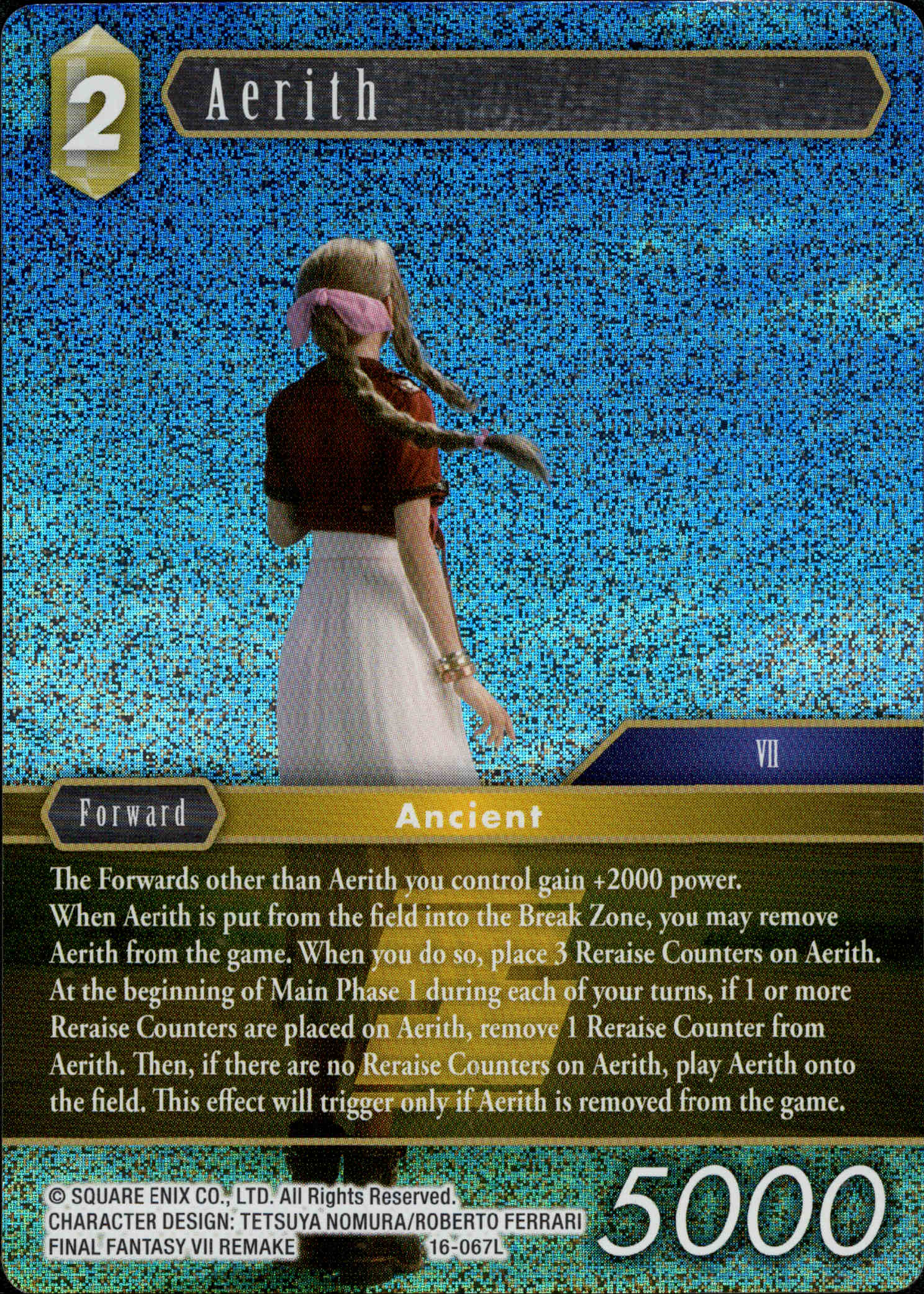 Aerith - 16-067L - Emissaries of Light - Foil - Card Cavern