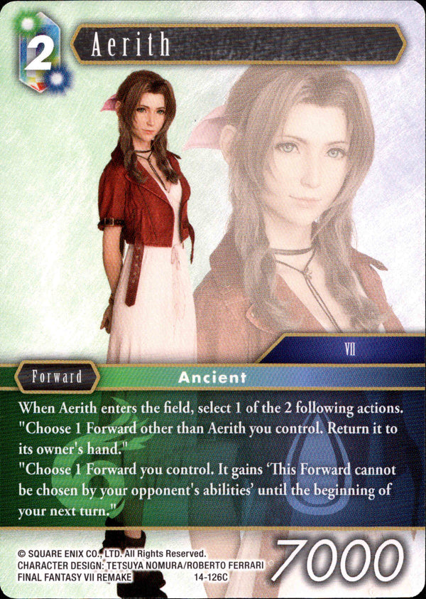 Aerith - 14-126C - Opus XIV - Card Cavern