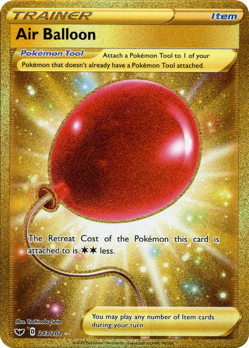 Air Balloon Secret Rare - 213/202 - Sword & Shield - Card Cavern