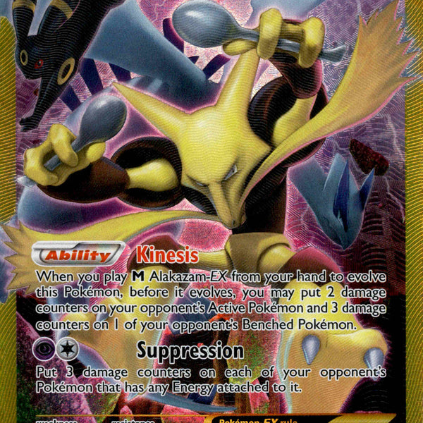 Alakazam EX Secret Rare - 125/124 - Fates Collide