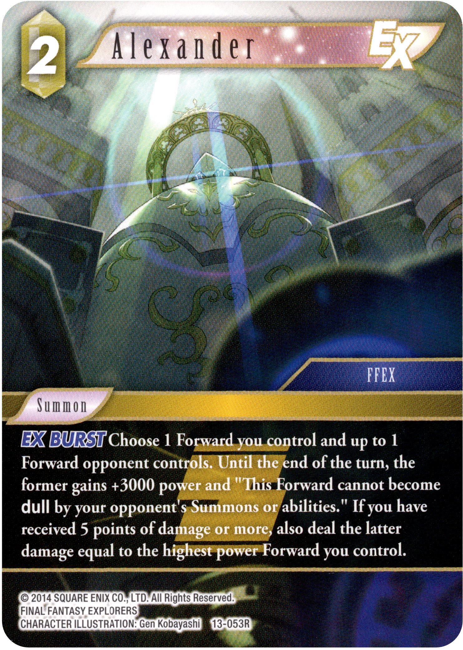 Alexander - 13-053R - Opus XIII - Card Cavern