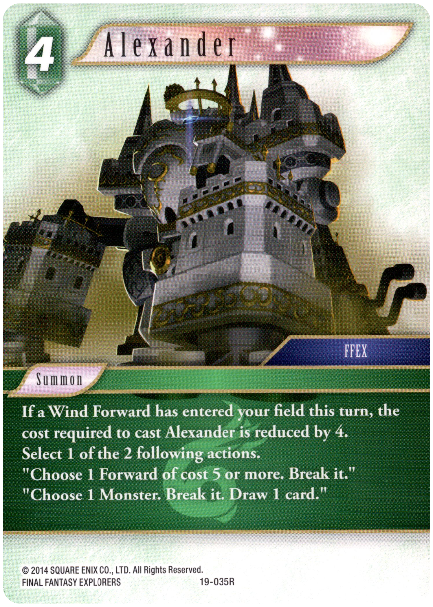 Alexander - 19-035R - From Nightmares - Card Cavern