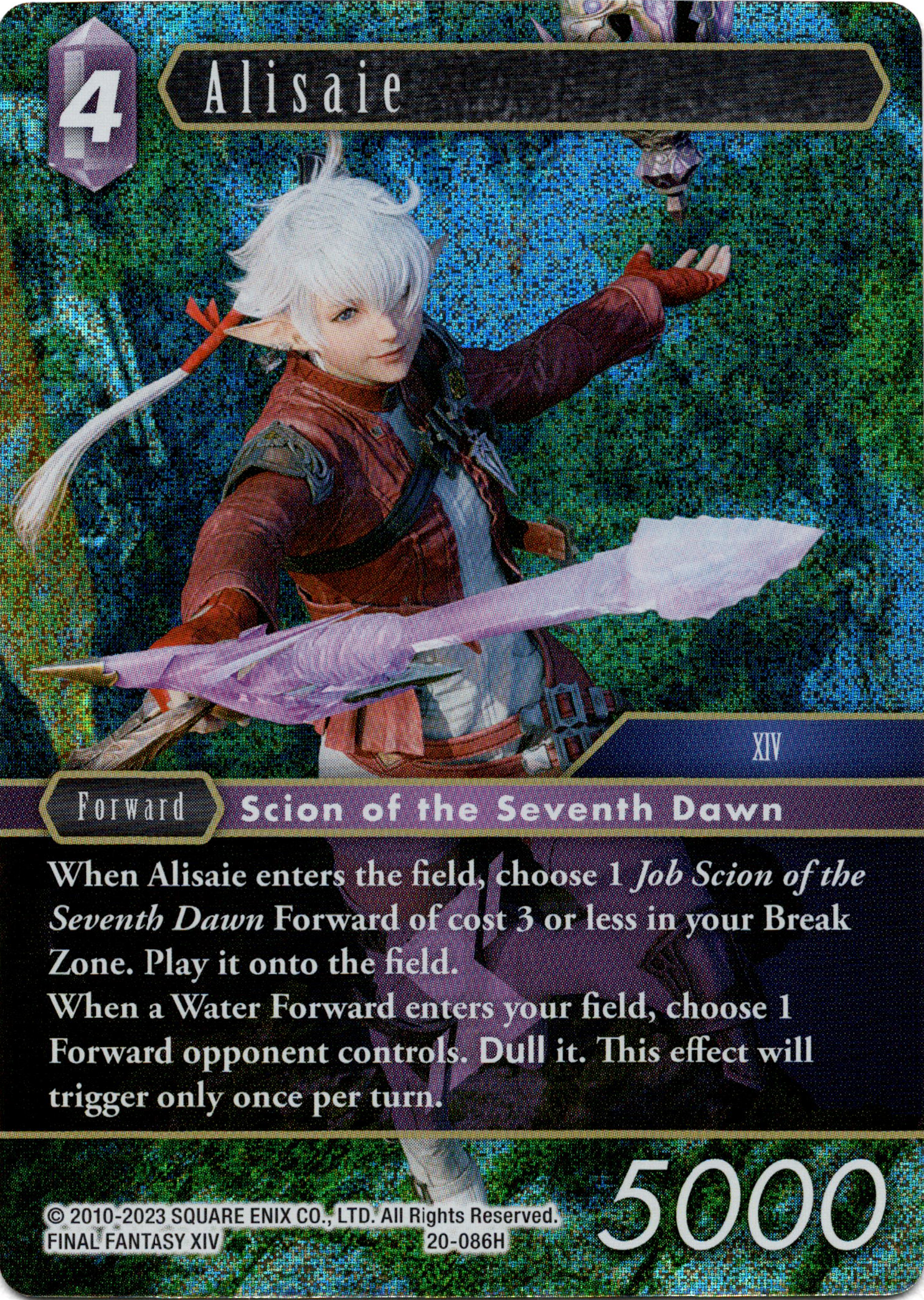 Alisaie - 20-086H - Dawn of Heroes - Foil - Card Cavern