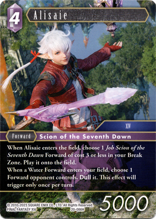 Alisaie - 20-086H - Dawn of Heroes - Card Cavern