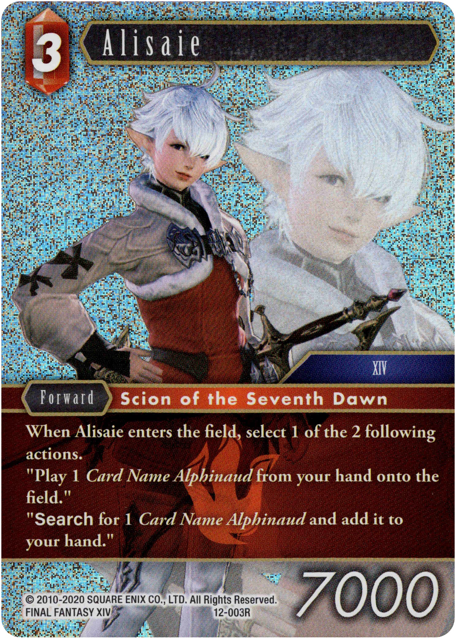 Alisaie - 12-003R - Opus XII - Foil - Card Cavern