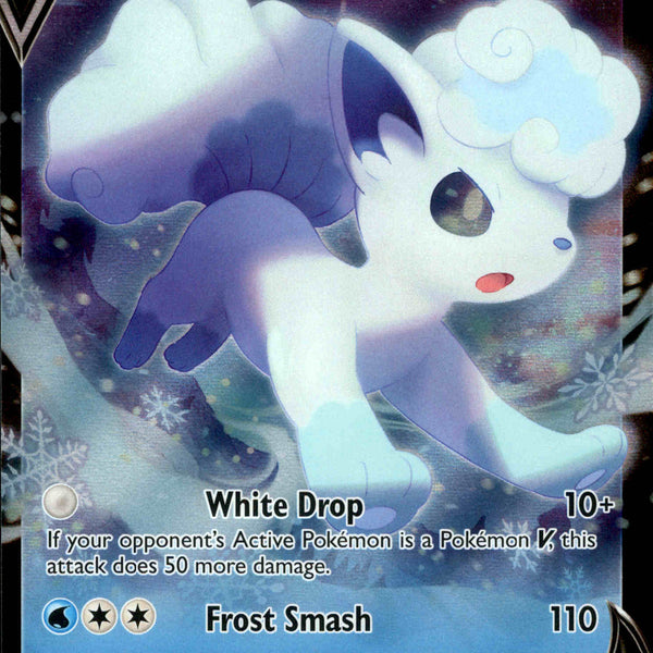 pokemon tcg silver tempest 033 195 alolan vulpix v card - 033/195 - - Holo This damage isnt affected Anyone know why Hyper Other Sets Certificate number:109521655