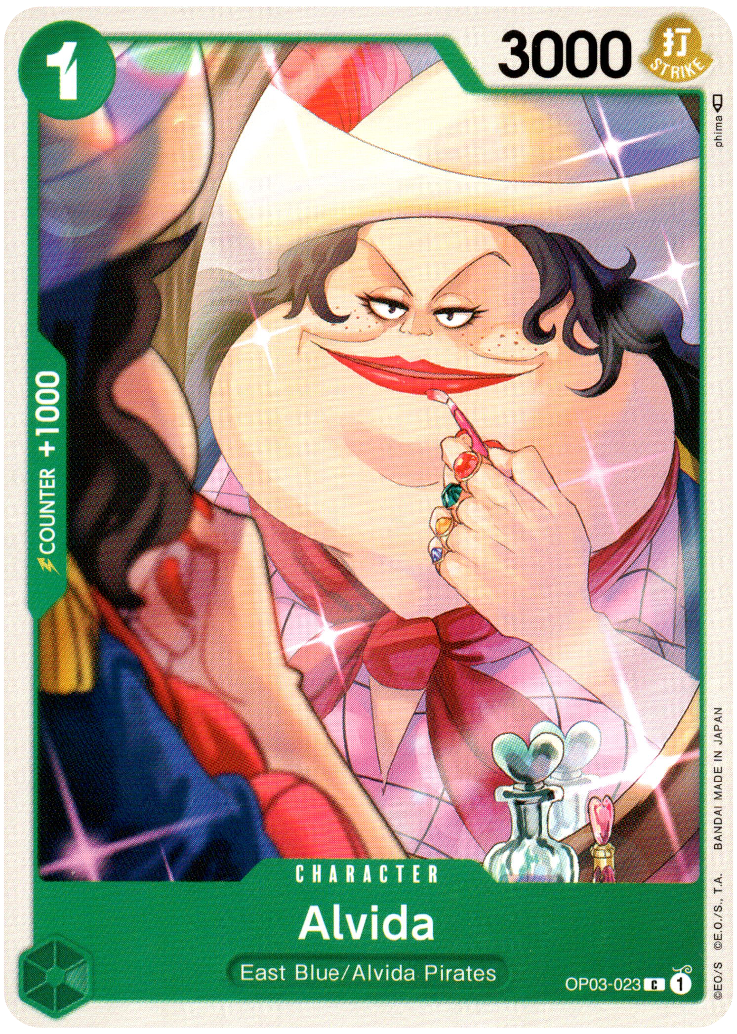 Alvida - OP03-023 C - Pillars of Strength - Card Cavern