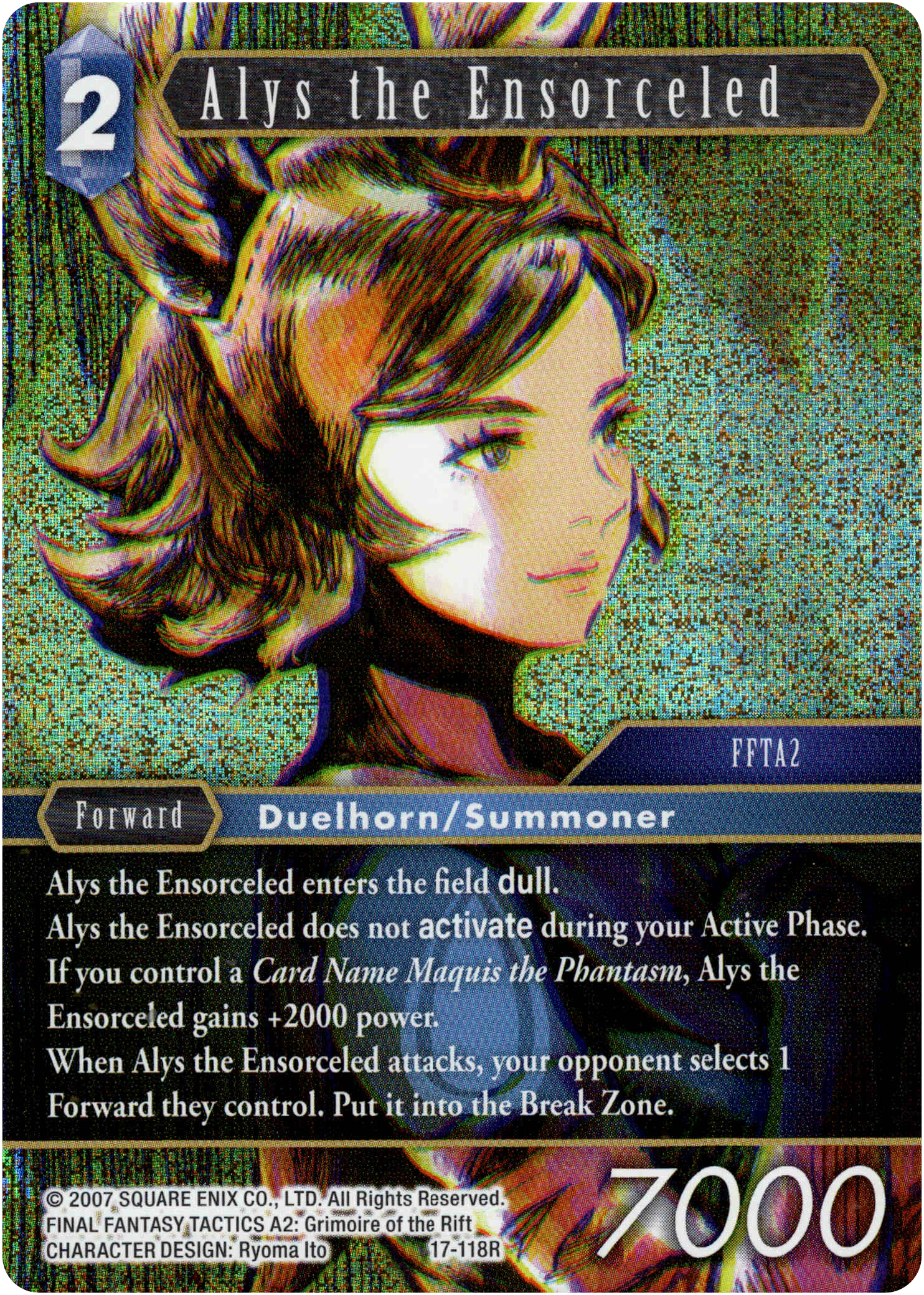 Alys the Ensorceled - 17-118R - Rebellion's Call - Foil - Card Cavern