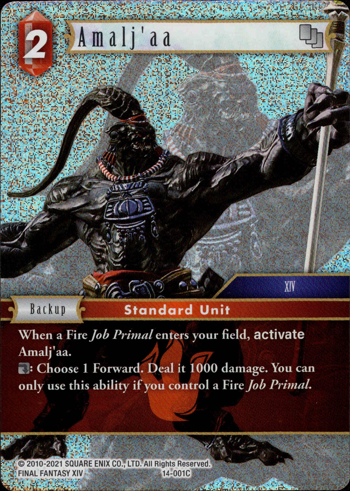 Amalj'aa - 14-001C - Opus XIV - Foil - Card Cavern