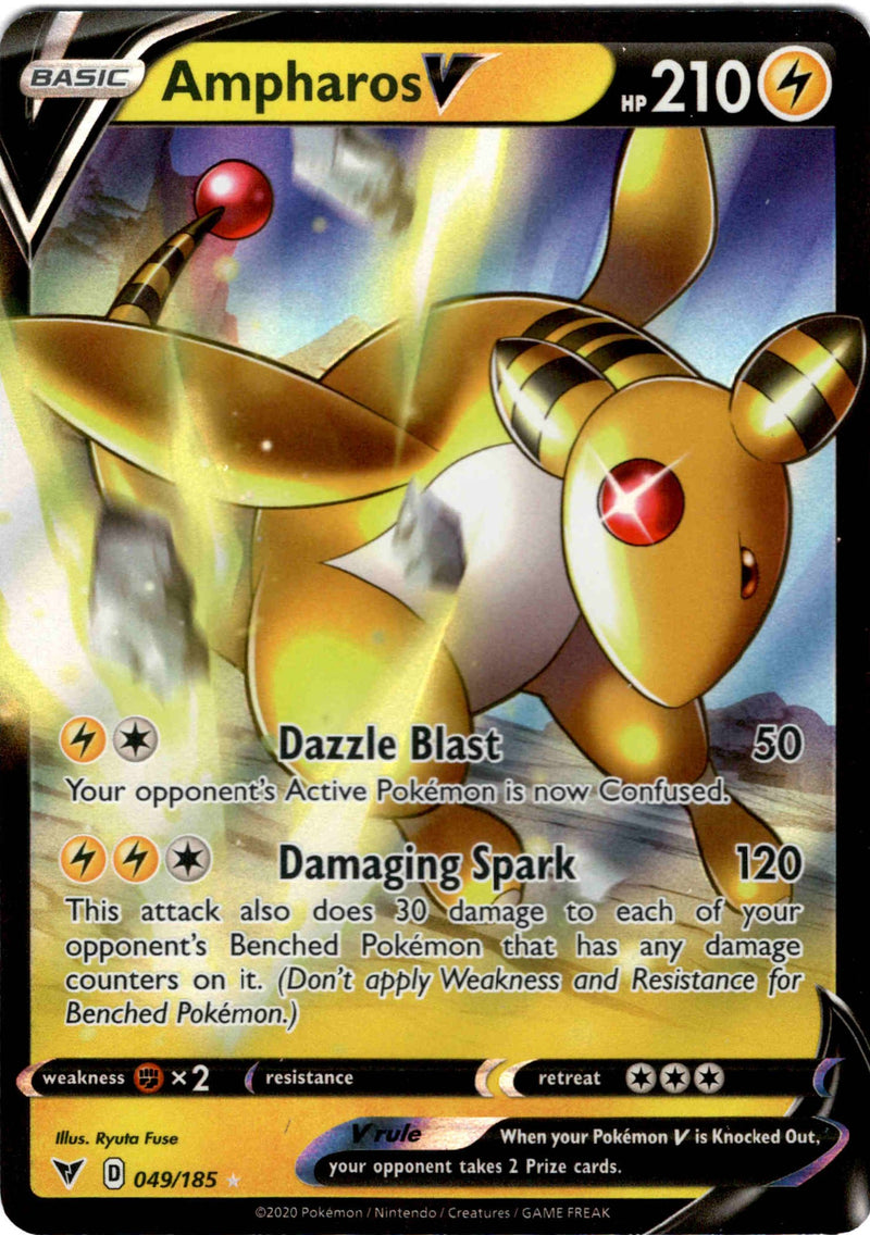 ampharos pokemon card holo Ampharos (Prime) 105/123 main image 0