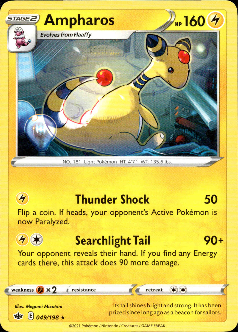 Ampharos - 049/198 - Chilling Reign - Card Cavern