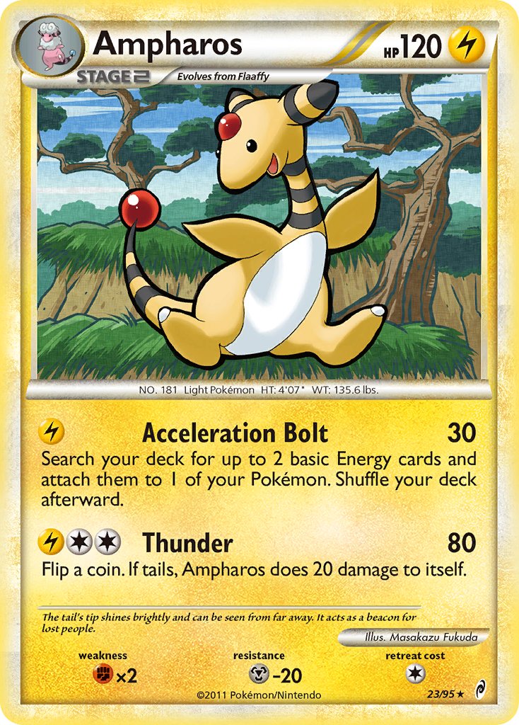 Ampharos - 23/95 - Call of Legends - Card Cavern