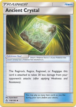 Ancient Crystal - 118/156 - Ultra Prism - Card Cavern