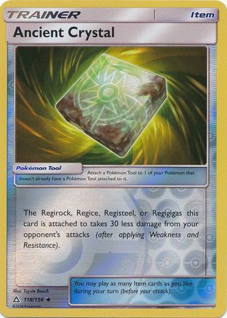 Ancient Crystal - 118/156 - Ultra Prism - Reverse Holo - Card Cavern