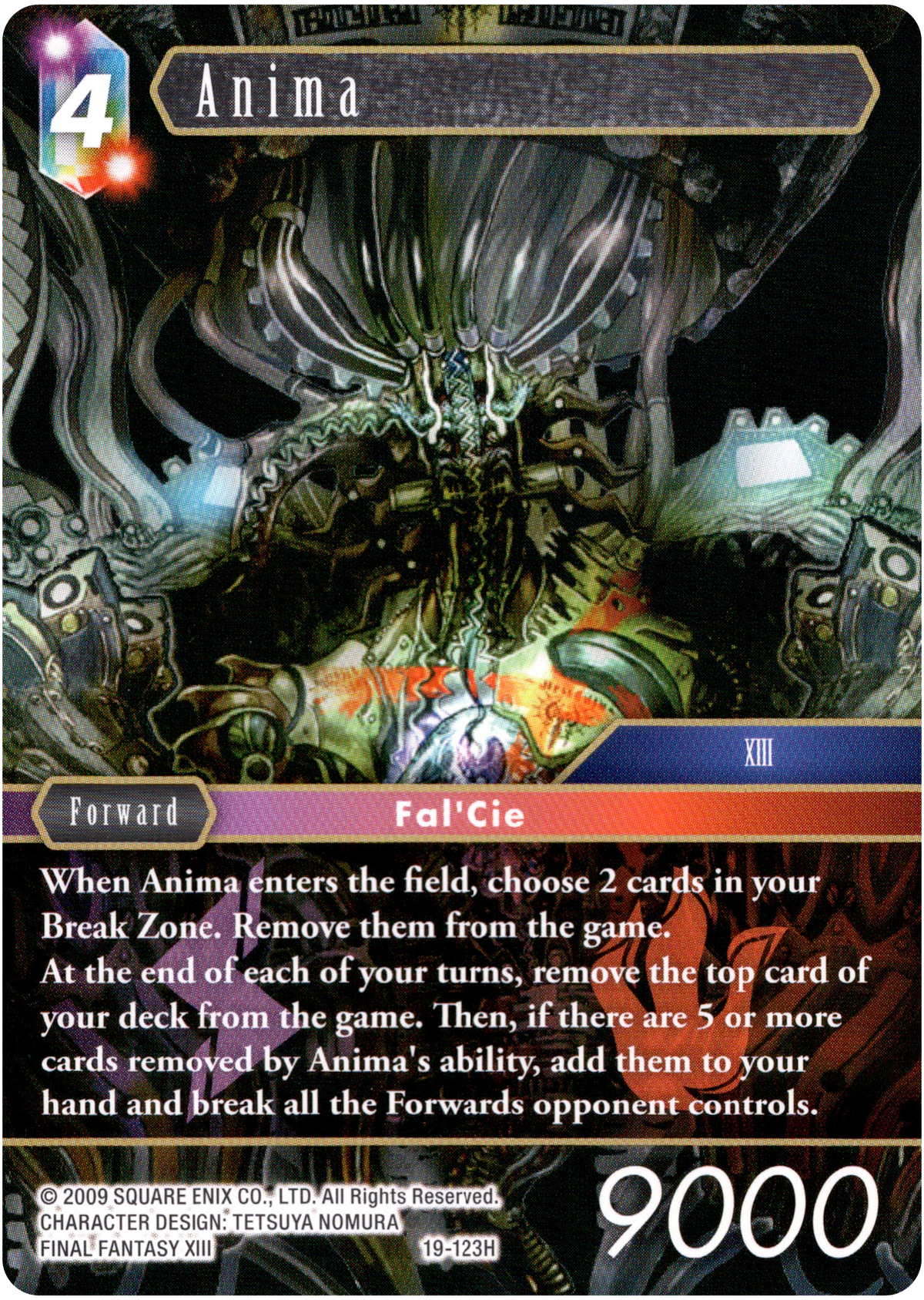 Anima - 19-123H - From Nightmares - Card Cavern