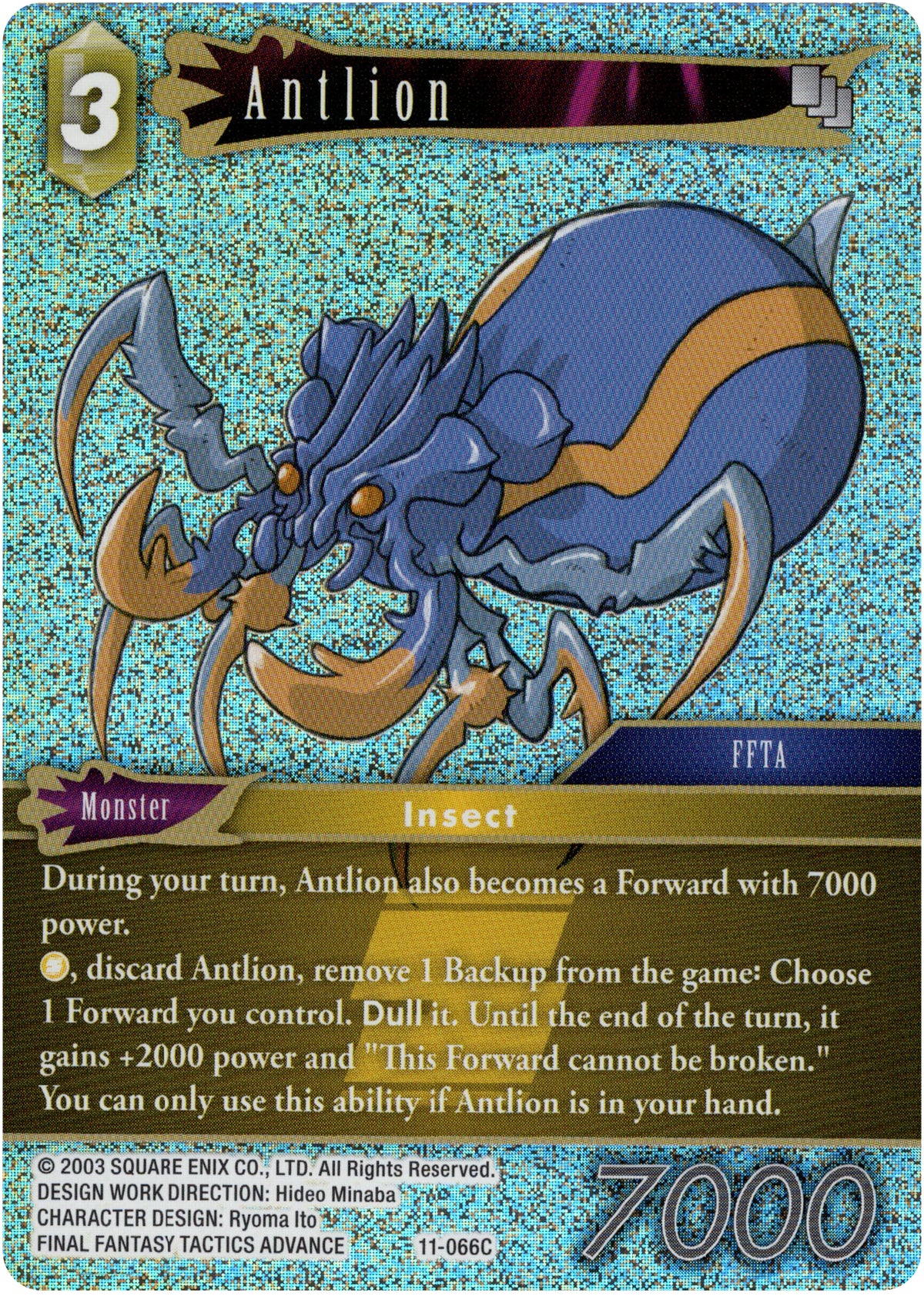 Antlion - 11-066C - Opus XI - Foil - Card Cavern
