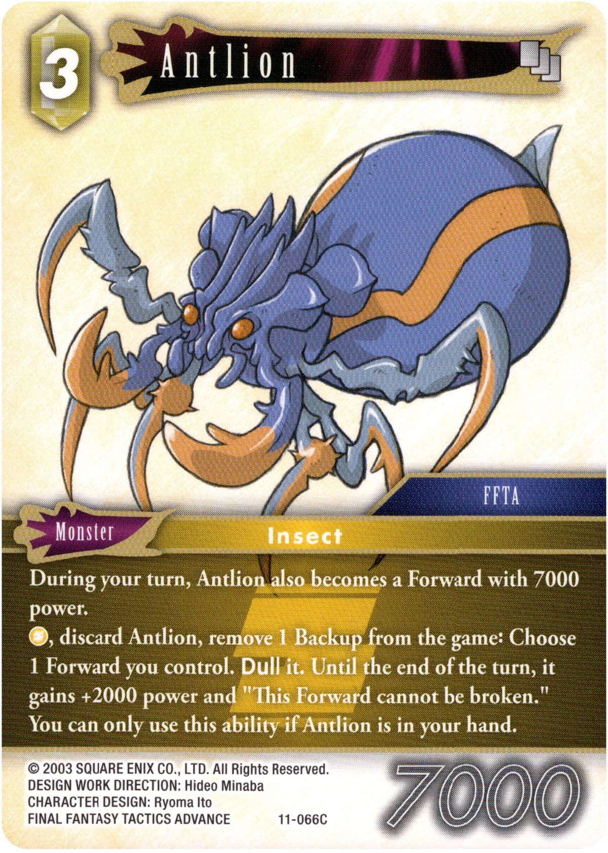 Antlion - 11-066C - Opus XI - Card Cavern