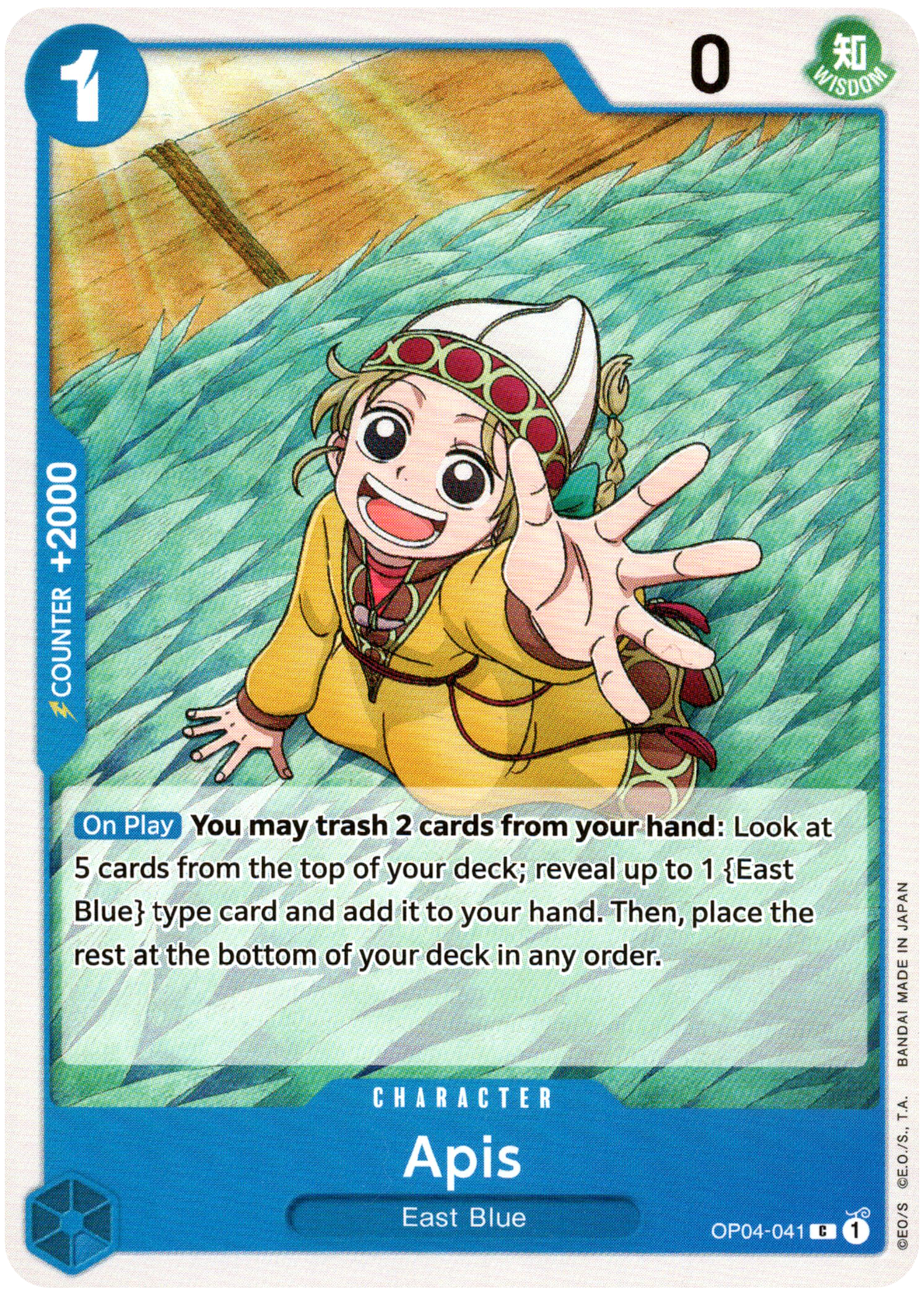 Apis - OP04-041 C - Kingdoms of Intrigue - Card Cavern