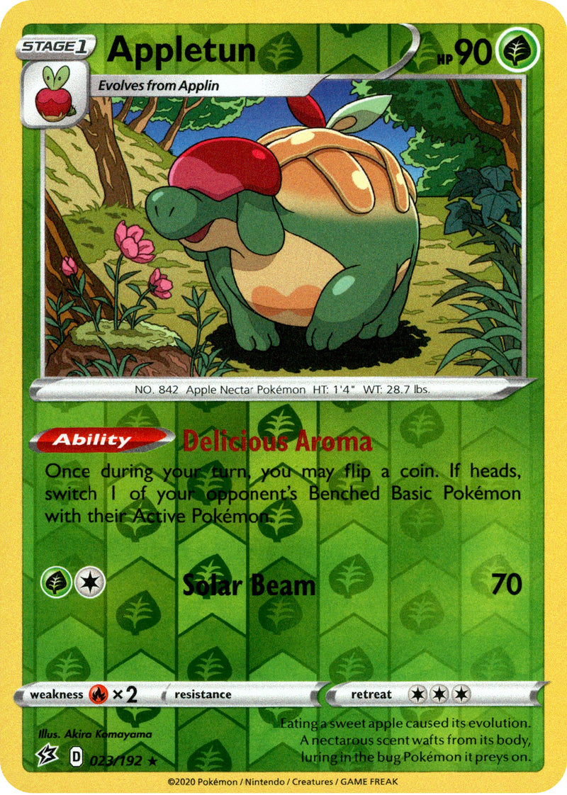 appletun pokemon card value Prices & 2026 variation to centering Appletun 011/070 S1a - Paper