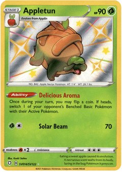 Appletun - SV014/SV122 - Shining Fates - Holo - Card Cavern
