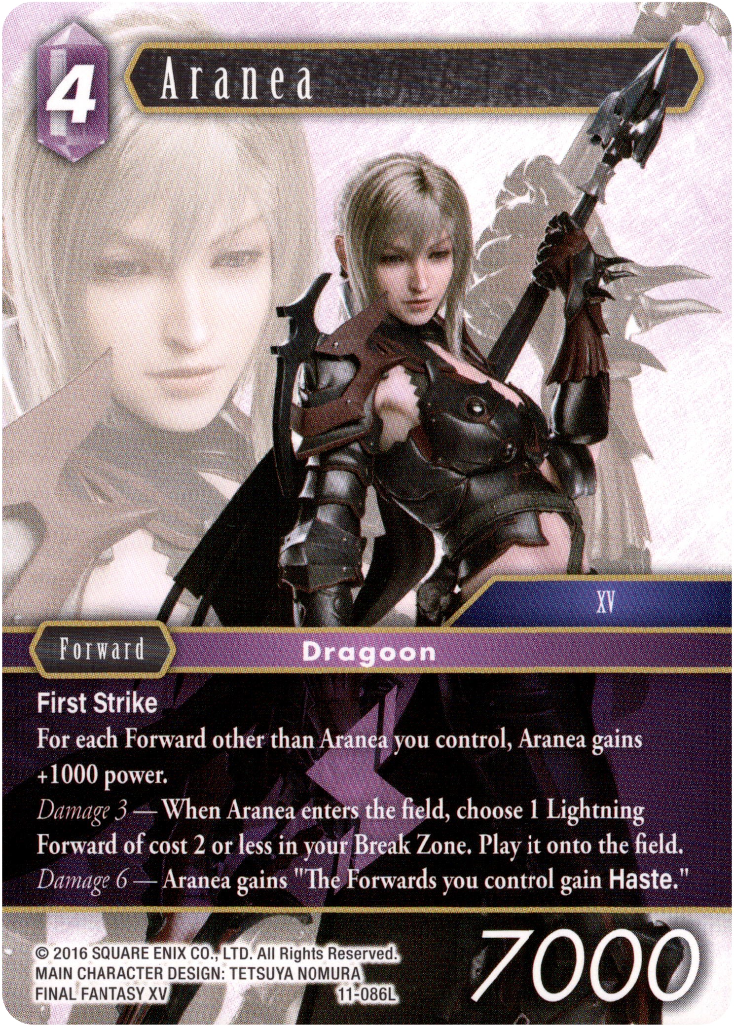 Aranea - 11-086L - Opus XI - Card Cavern