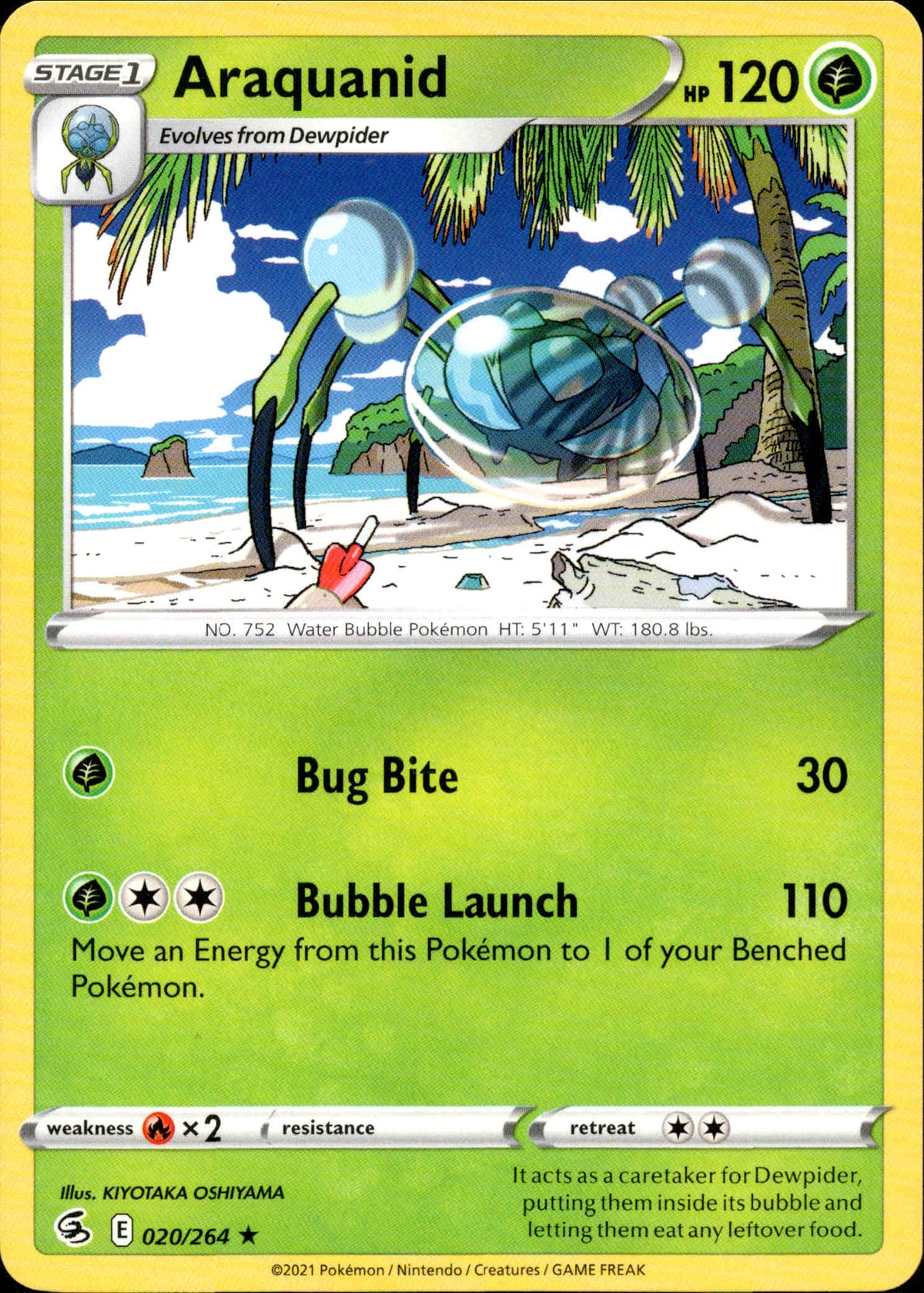 Araquanid - 020/264 - Fusion Strike - Card Cavern