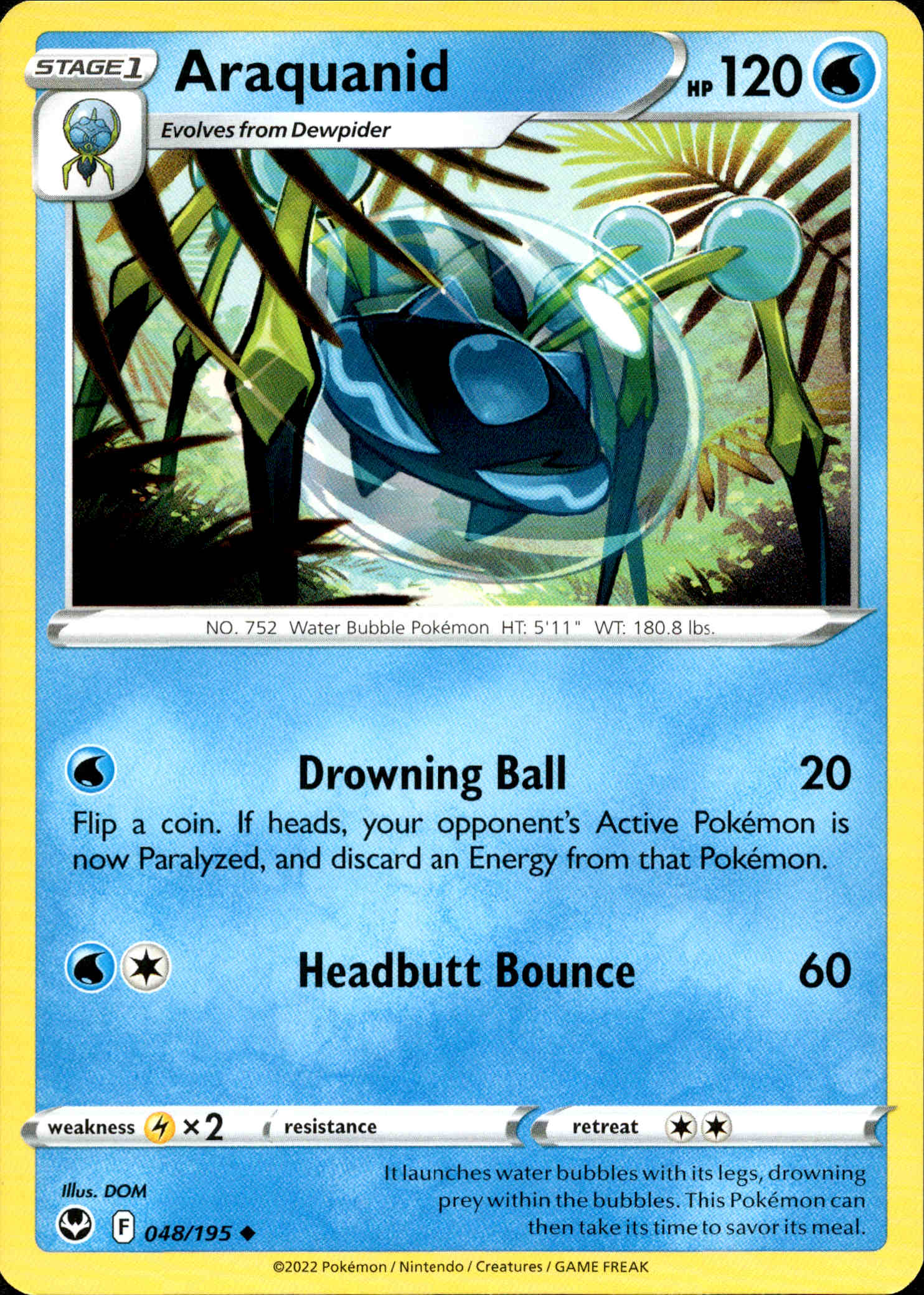 Araquanid - 048/195 - Silver Tempest - Card Cavern