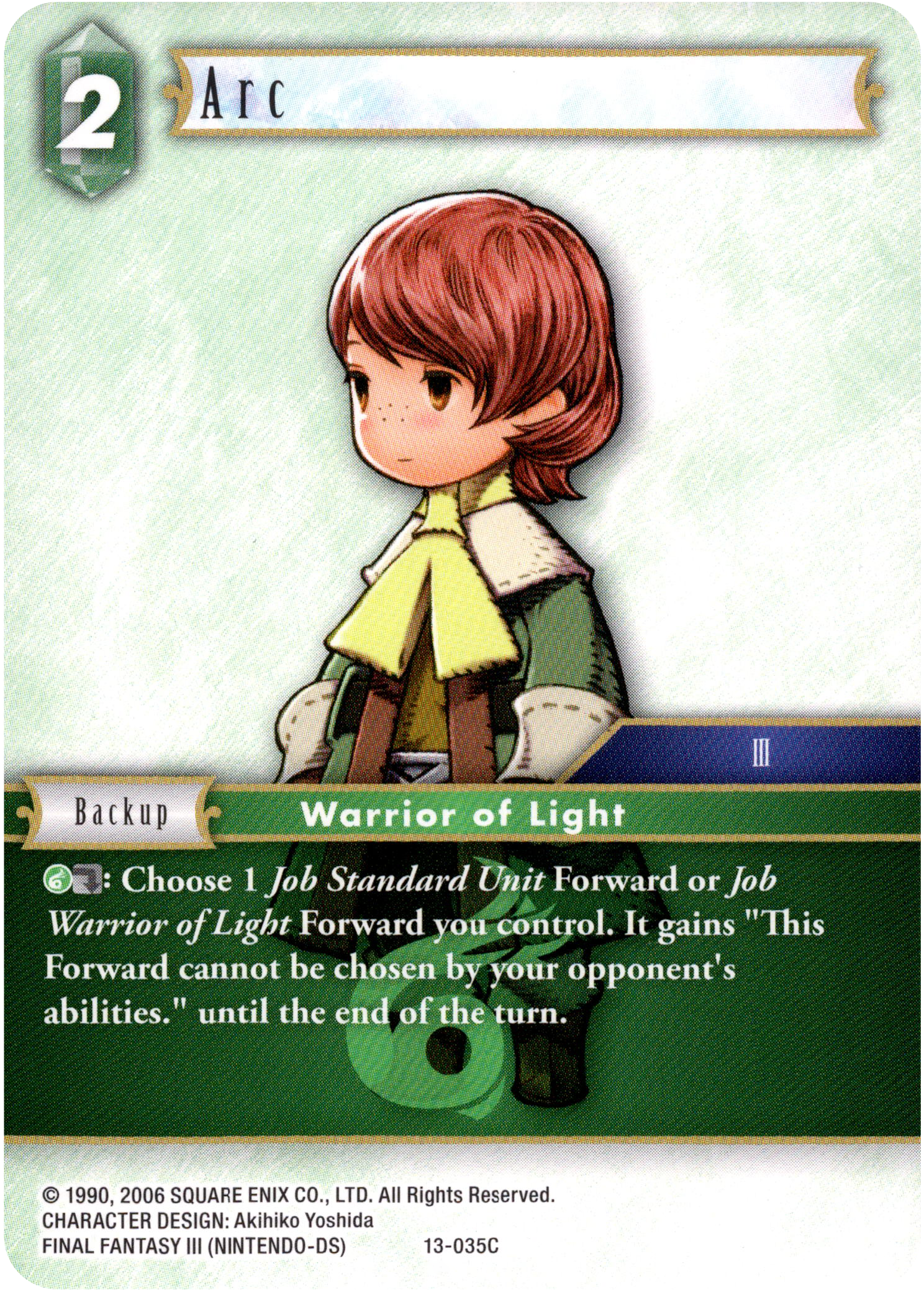 Arc - 13-035C - Opus XIII - Card Cavern