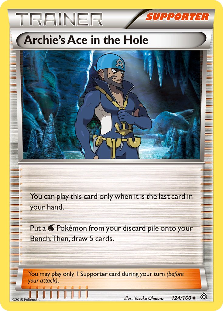 Archie's Ace in the Hole - 124/160 - Primal Clash - Card Cavern