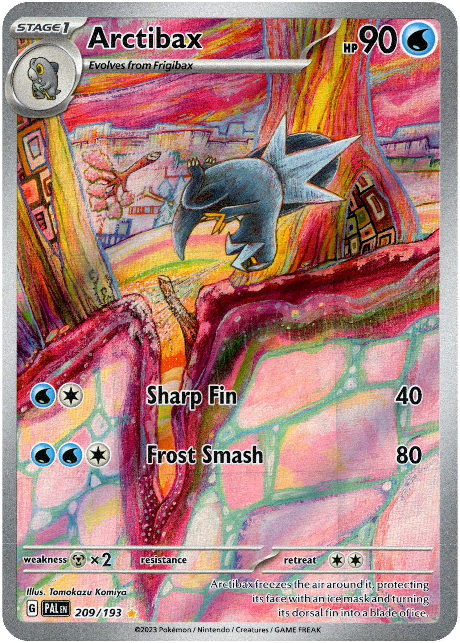 Arctibax - 209/193 - Paldea Evolved - Holo - Card Cavern
