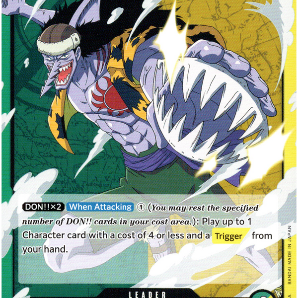arlong deck one piece tcg Arlong - OP03-022 L