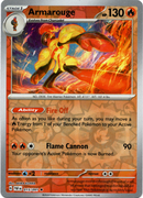Armarouge - 015/091 - Paldean Fates - Reverse Holo - Card Cavern